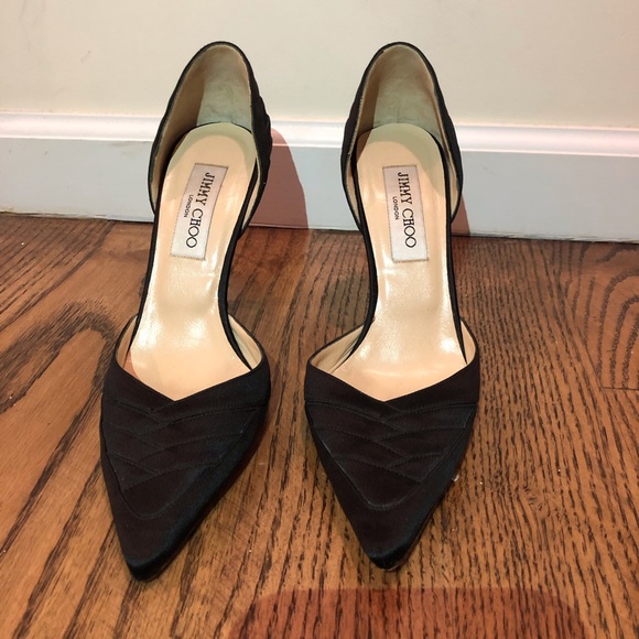 jimmy choo black heels beautiful condition - Picture 2 of 6